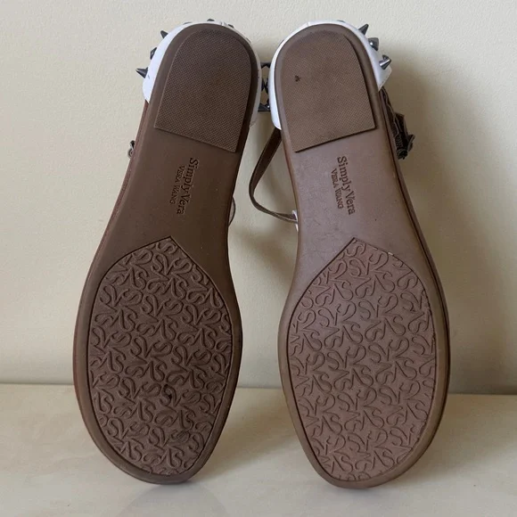 Simply Very, Studded Sandals Sz 10 - Picture 8 of 9